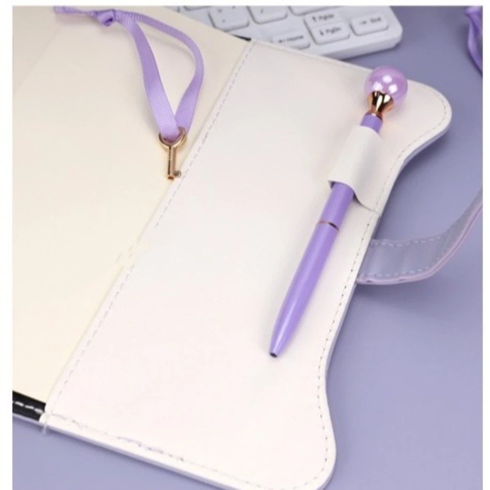 Vintage Leather Journal Notebook - دفتر ملاحظات B6 بقفل للخصوصية ومفاتيح،