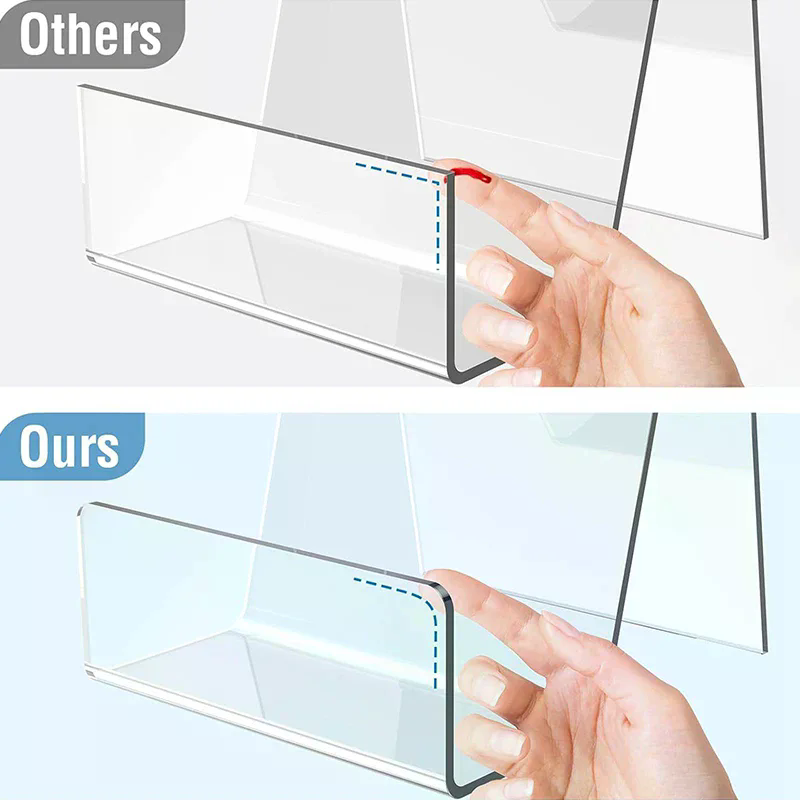 Clear Acrylic Book Stand Holder - حامل عرض كتب الكوميكس من الأكريليك،