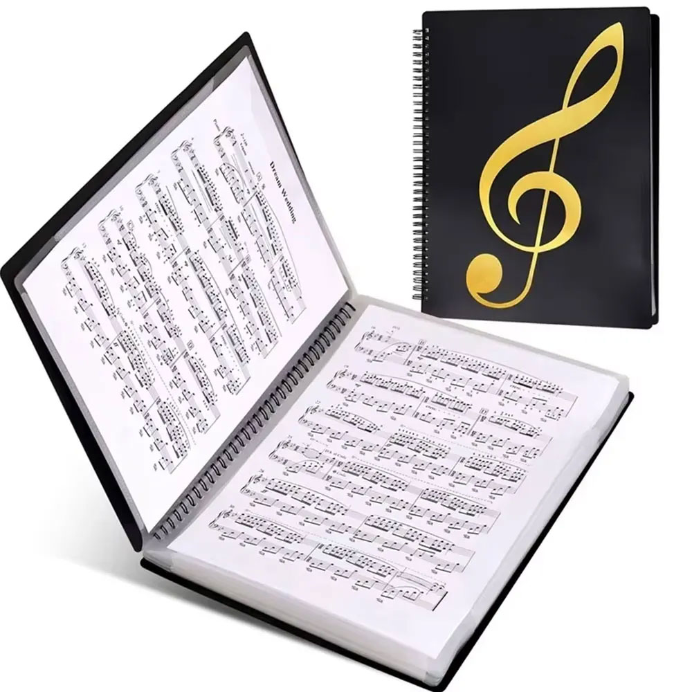 Blank Sheet Music Notebook - مرنة 40 صفحة البيانو الموسيقى النتيجة