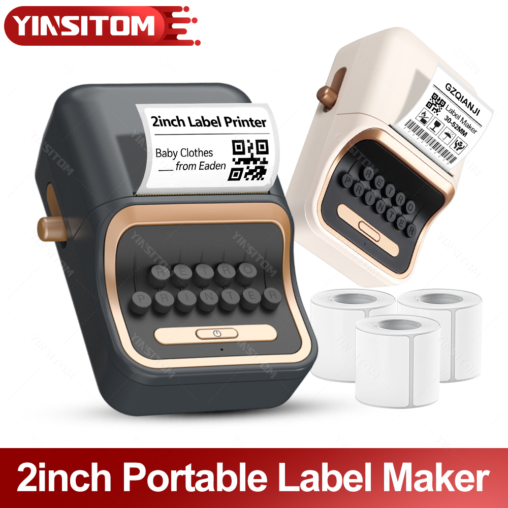Mini Pocket Thermal Printer Paper Roll - 2 بوصة تسمية طابعة صغيرة جيب