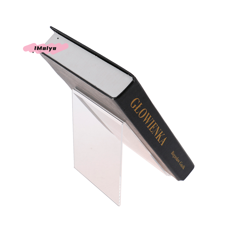 Clear Acrylic Book Stand Holder - حامل عرض أكريليك شفاف (قطعة واحدة)