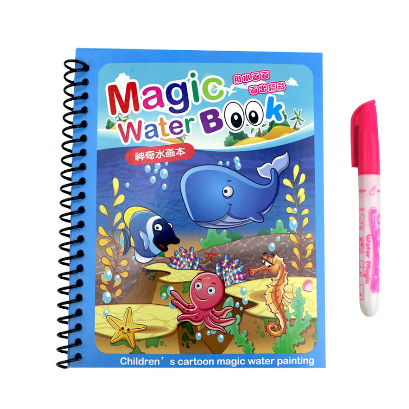Reusable Water Magic Coloring Book - رائجة البيع قابلة لإعادة الاستخدام ماجيك