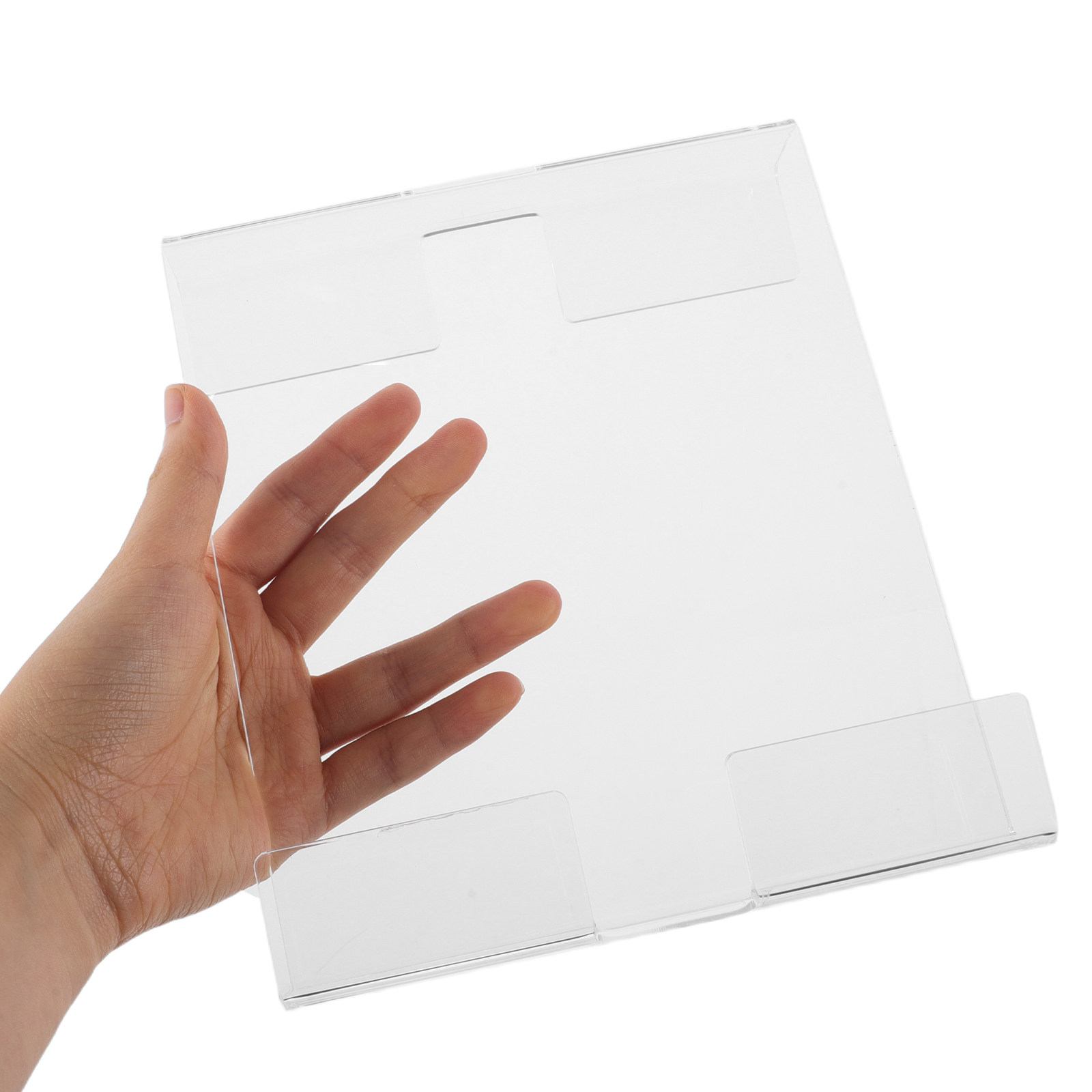 Clear Acrylic Book Stand Holder - حامل قراءة لدراجة اللياقة البدنية، حامل