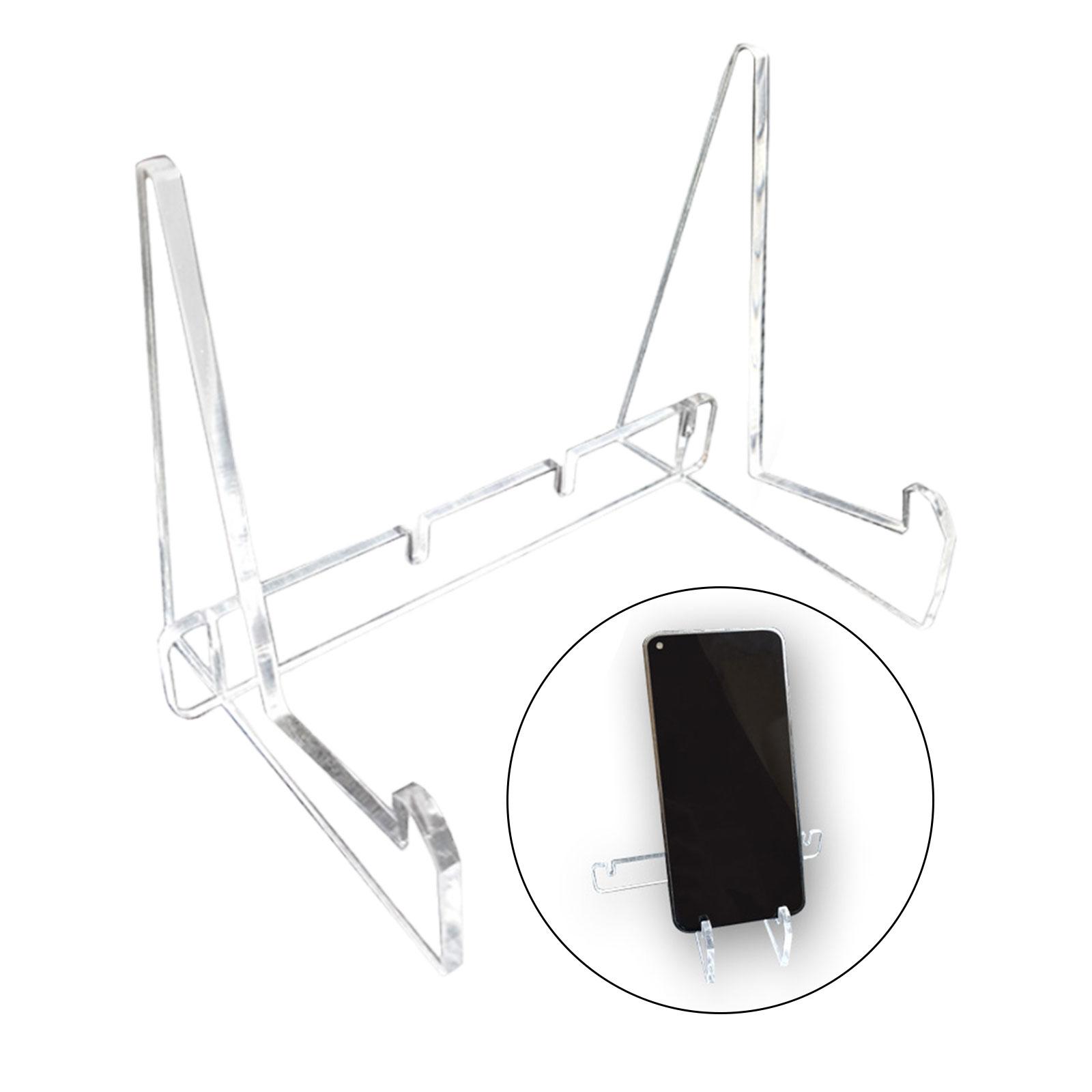 Clear Acrylic Book Stand Holder - حامل عرض الكتب من الأكريليك لقراءة