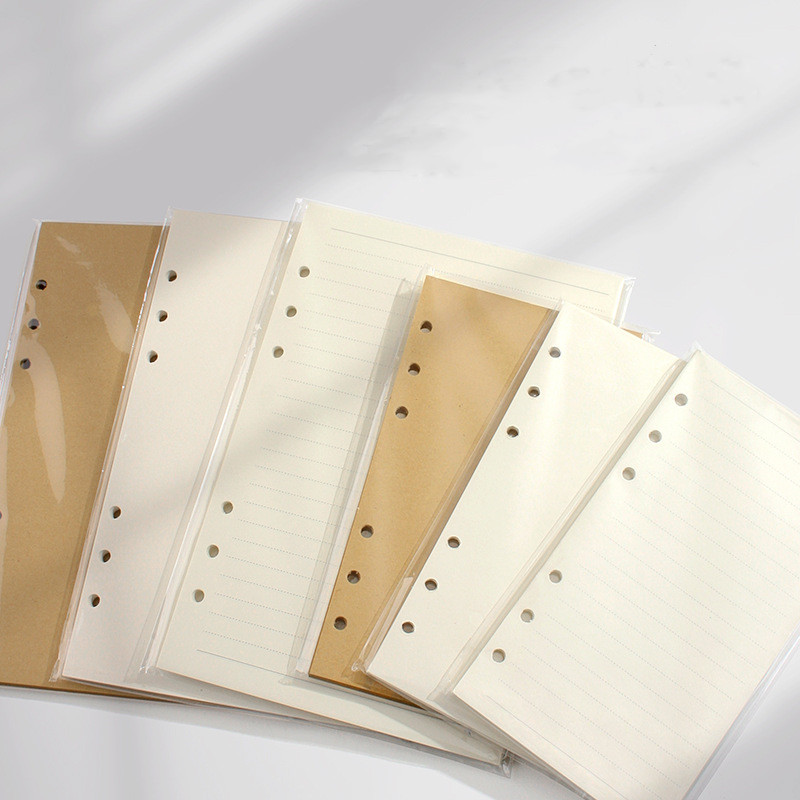 A5 Spiral Dotted Grid Notebook - A5 A6 A7 دفتر أوراق فضفاضة