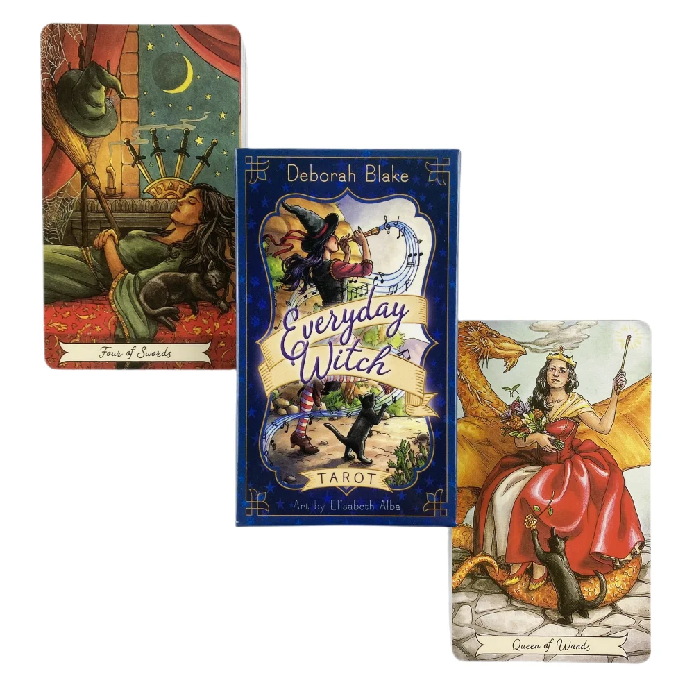 Tarot Deck With Guidebook - اليومية الساحرة بطاقات التارو سطح السفينة