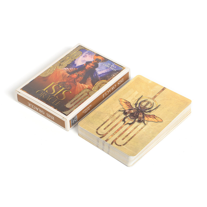 Tarot Deck With Guidebook - بطاقات أوراكل إيزيس، لعبة بطاقات التاروت