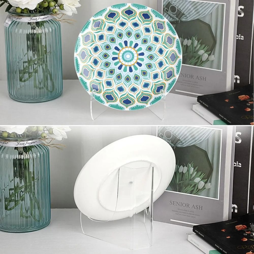 Clear Acrylic Book Stand Holder - حامل أكريليك للأجهزة اللوحية، حامل شفاف