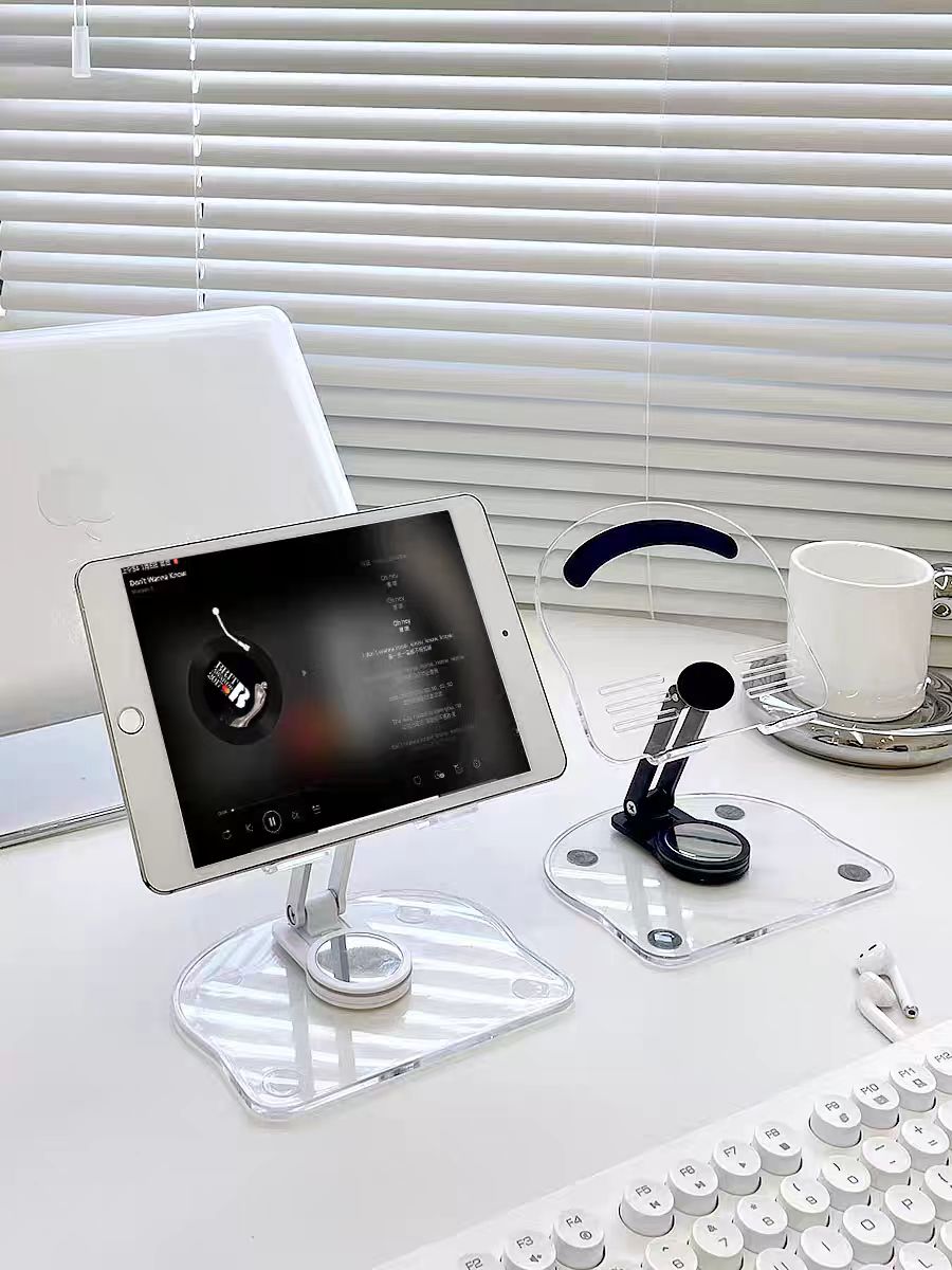 Clear Acrylic Book Stand Holder - حامل كتب أكريليك حامل كتب شفاف