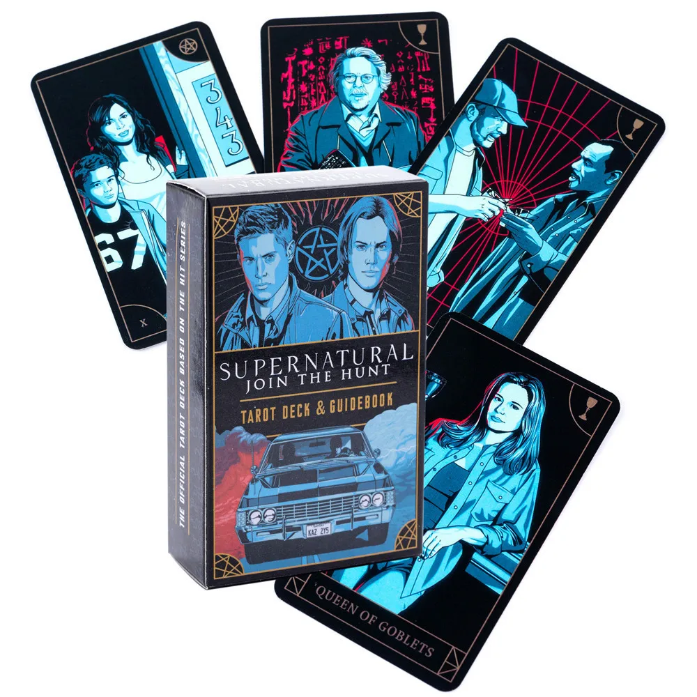 Tarot Deck With Guidebook - مجموعة بطاقات التاروت الخارق للطبيعة مع