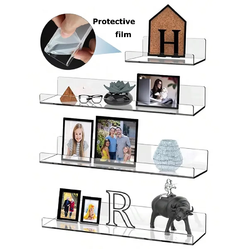 رف تخزين أكريليك شفاف مثبت على - مراجعة Clear Acrylic Book Stand Holder وسعره
