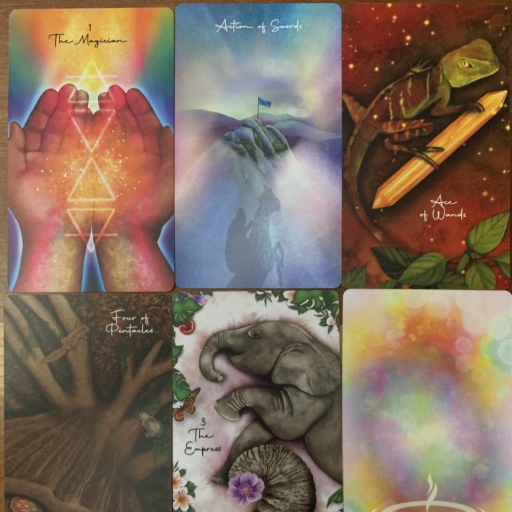 بطاقات Tarot of Oneness مقاس 1 - مراجعة Tarot Deck With Guidebook وسعره