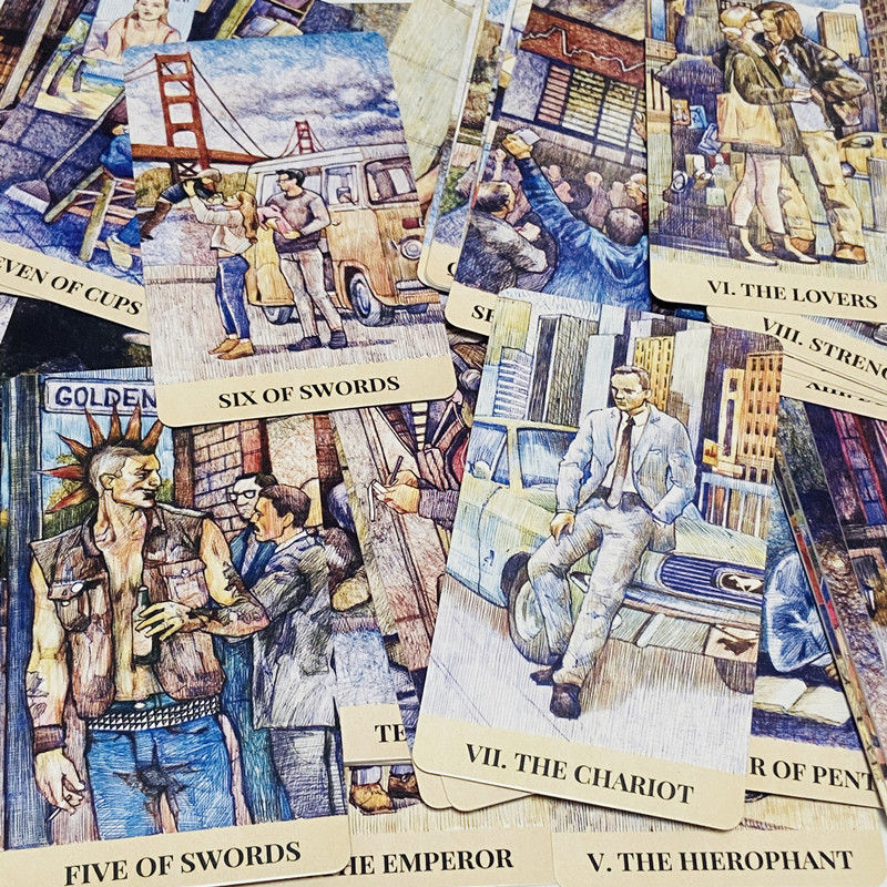 بطاقات تاروت مدينة المتاهة، مج - مراجعة Tarot Deck With Guidebook وسعره