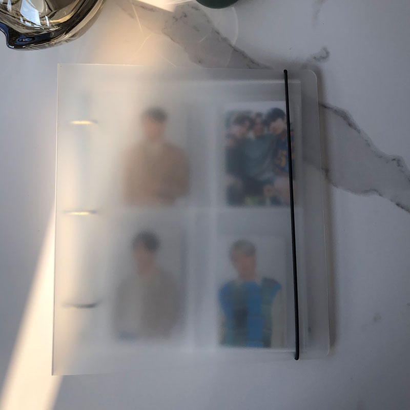 ألبوم صغير الموثق بطاقة صور ،  - مراجعة Kpop Photo Card Binder 3 Inch وسعره