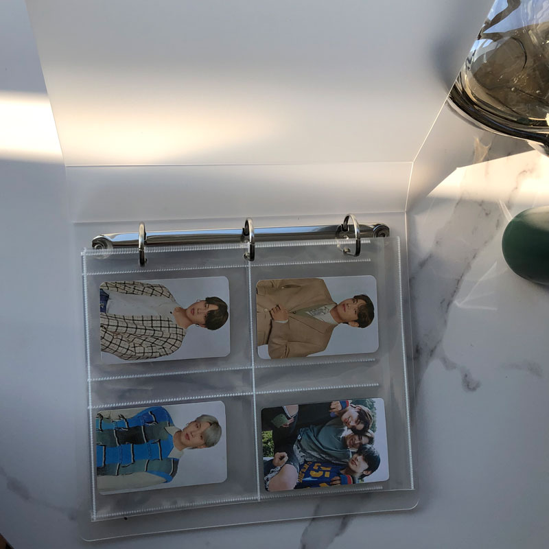 ألبوم صغير الموثق بطاقة صور ،  - مراجعة Kpop Photo Card Binder 3 Inch وسعره