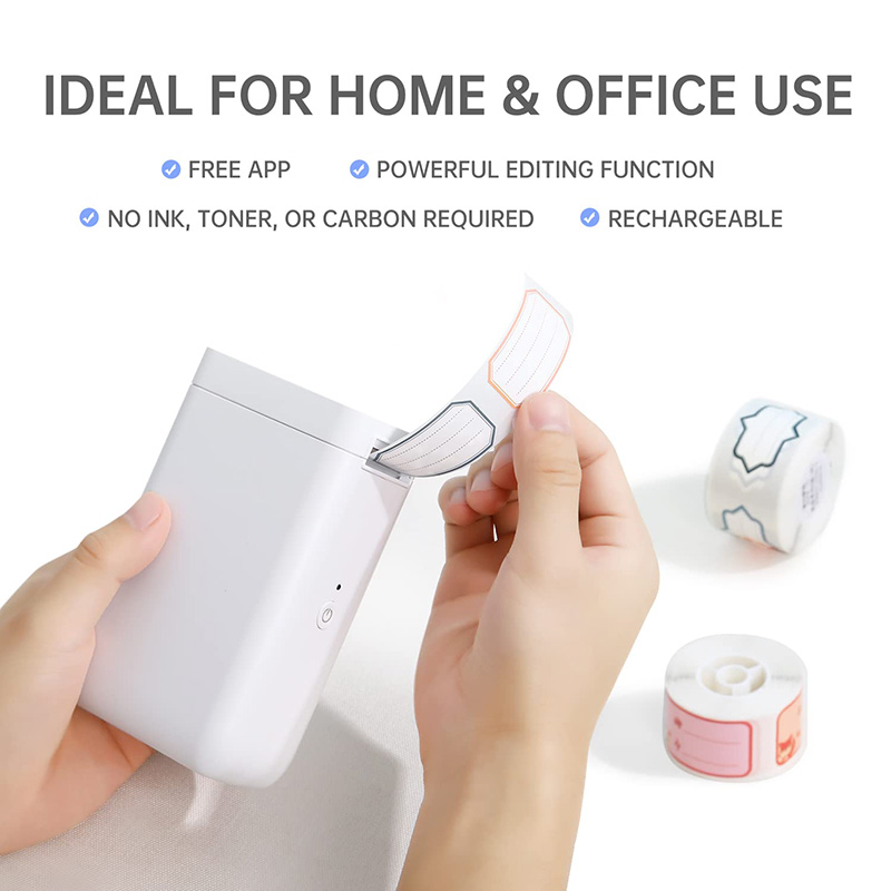 ​ ​ NiiMbot D101 طابعة ملصقات  - مراجعة Mini Pocket Thermal Printer Paper Roll وسعره