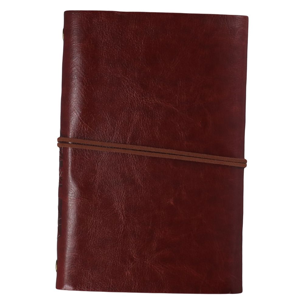 دفتر ملاحظات للمسافرين من الجل - مراجعة Vintage Leather Journal Notebook وسعره