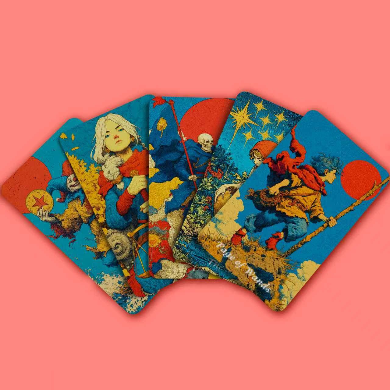 بطاقات التارو للمبتدئين مع كتي - مراجعة Tarot Deck With Guidebook وسعره