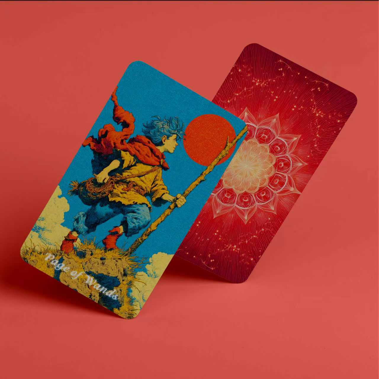 بطاقات التارو للمبتدئين مع كتي - مراجعة Tarot Deck With Guidebook وسعره