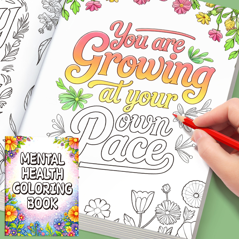كتاب تلوين للبالغين عن الصحة ا - مراجعة Adult Coloring Book Stress Relief وسعره