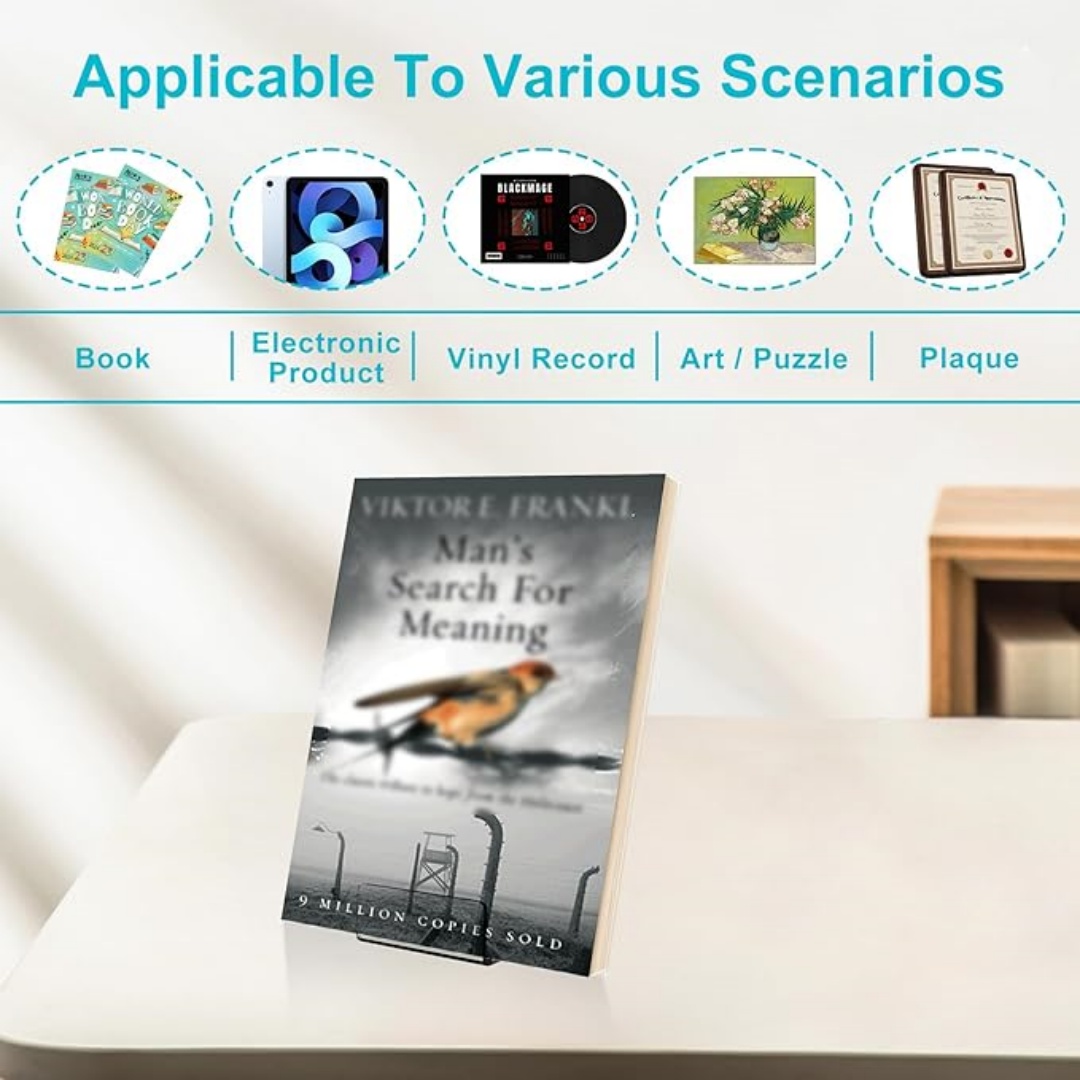 حامل كتب أكريليك حامل عرض شفاف - مراجعة Clear Acrylic Book Stand Holder وسعره
