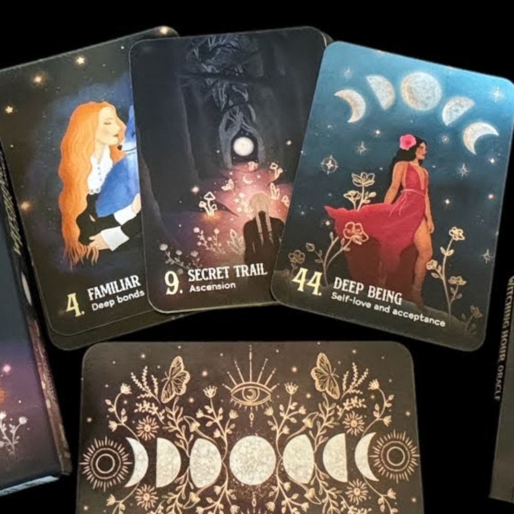 بطاقات أوراكل لساعة الساحرة تو - مراجعة Tarot Deck With Guidebook وسعره