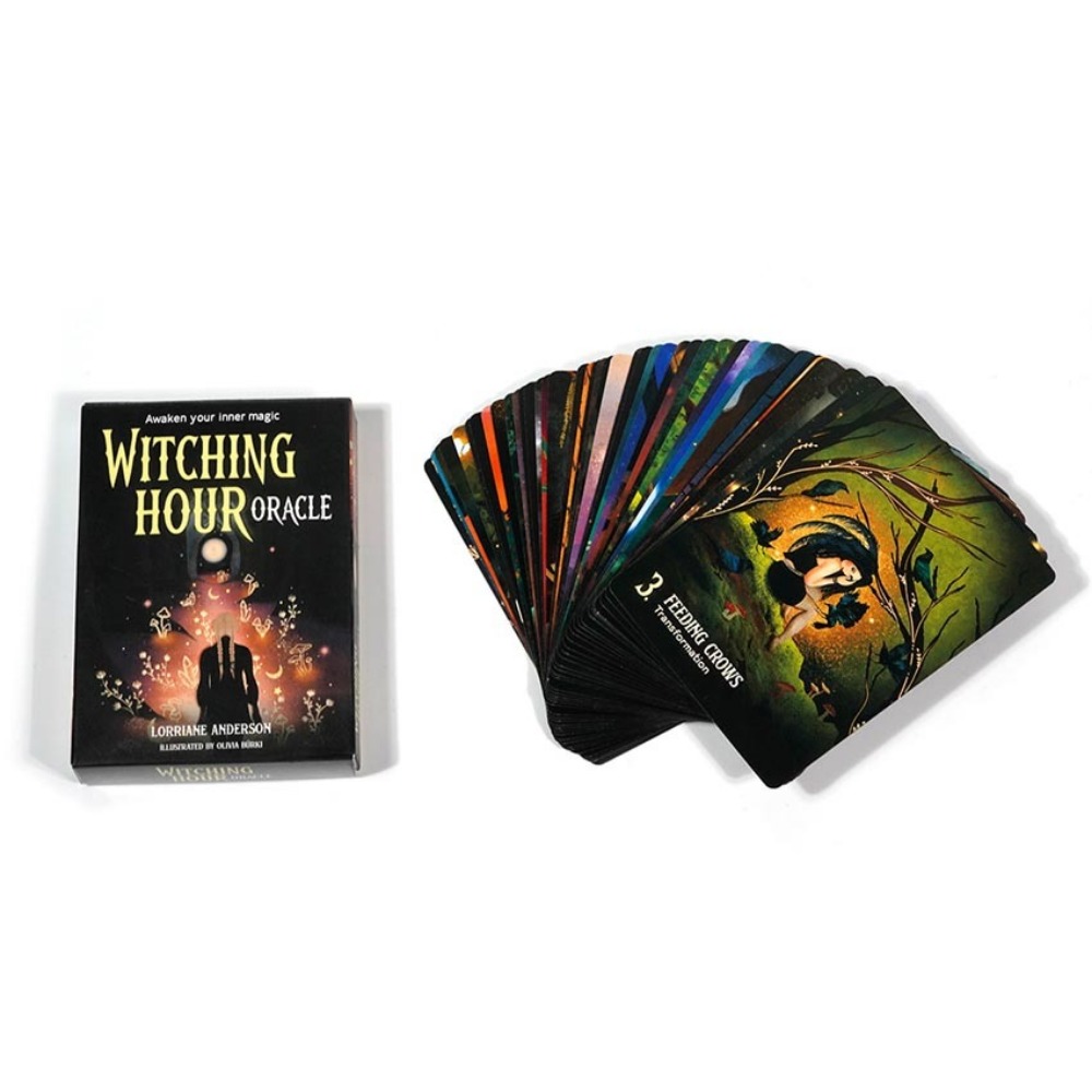 بطاقات أوراكل لساعة الساحرة تو - مراجعة Tarot Deck With Guidebook وسعره