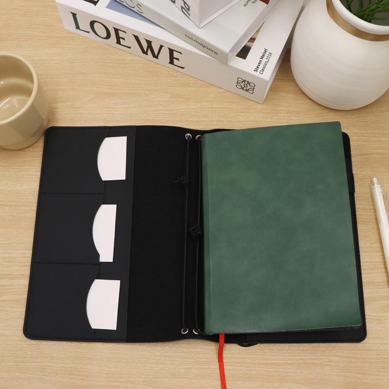 غلاف دفتر يوميات من الجلد العت - مراجعة Vintage Leather Journal Notebook وسعره
