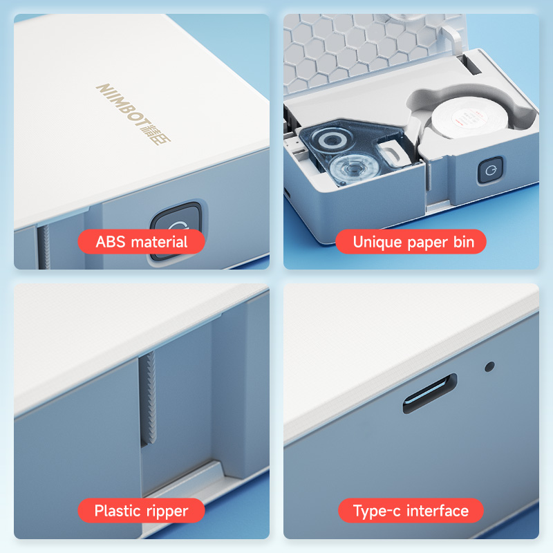 Niimbot N1/B18 طابعة ملصقات ال - مراجعة Mini Pocket Thermal Printer Paper Roll وسعره