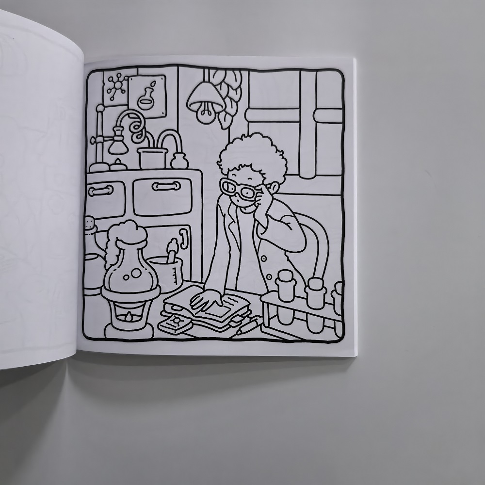 كتاب تلوين لطيف ومريح للبالغين - مراجعة Adult Coloring Book Stress Relief وسعره