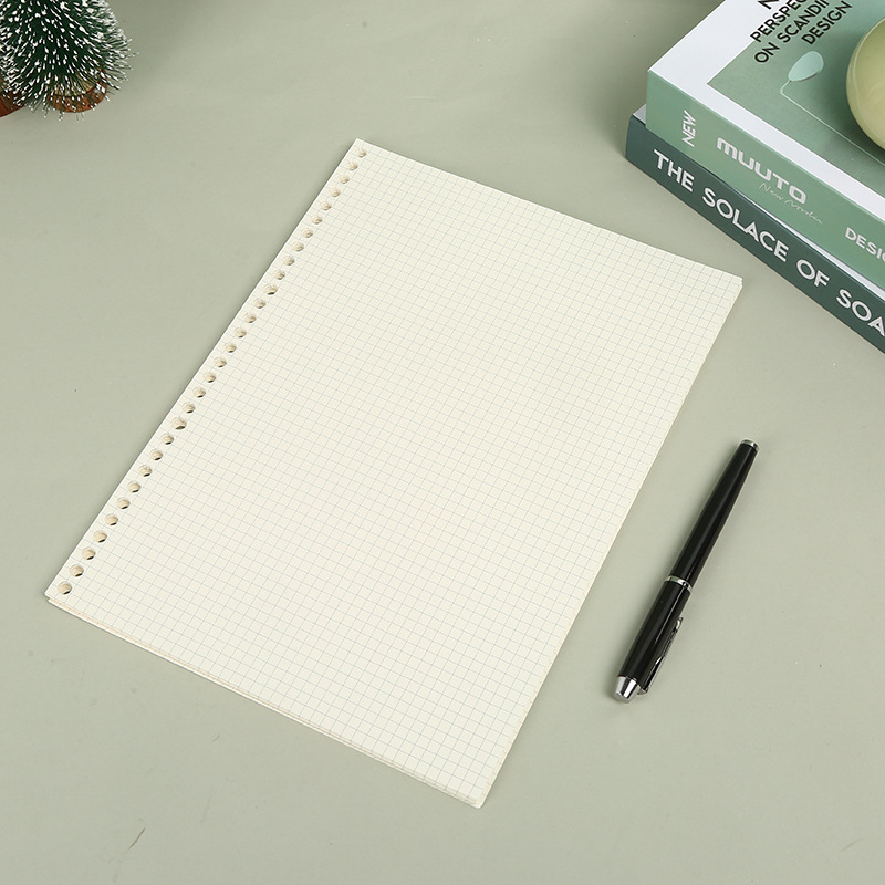 A5 B5 خط شبكة 20 ثقوب فضفاضة و - مراجعة A5 Spiral Dotted Grid Notebook وسعره