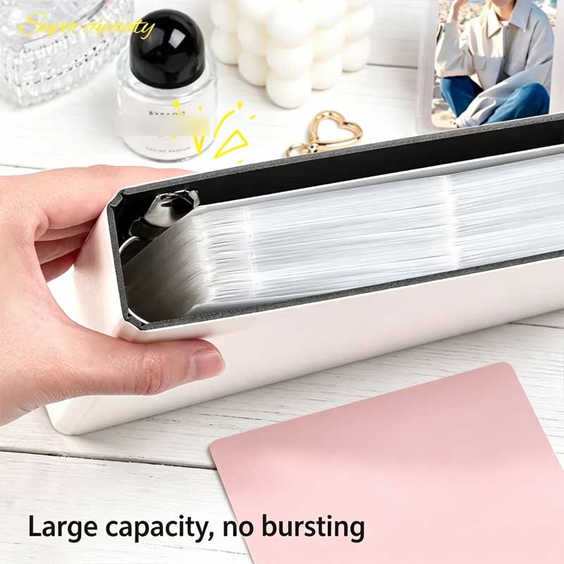 ألبوم صور مقاوم للماء بـ 7 أو  - مراجعة Kpop Photo Card Binder 3 Inch وسعره