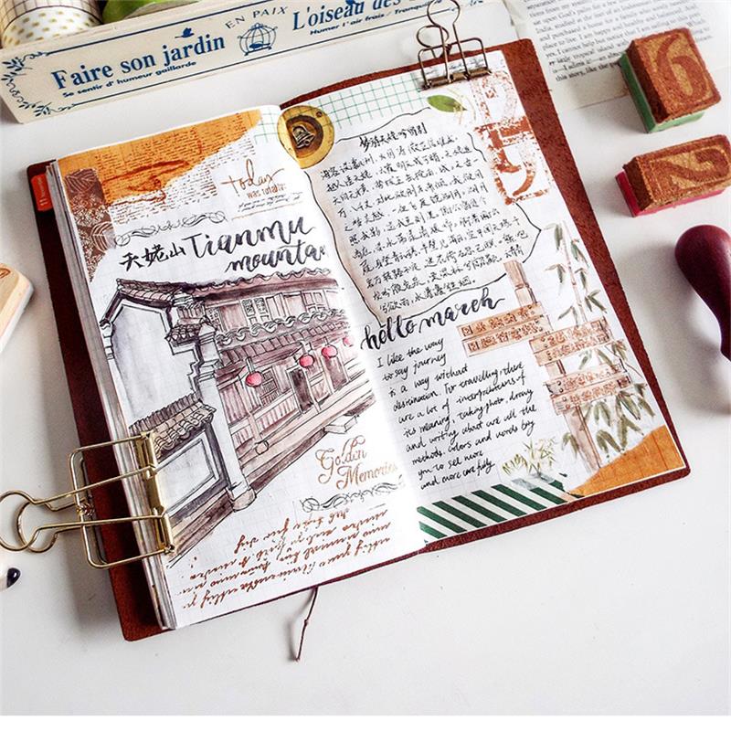 معيبة الرجعية دفتر بغلاف من ال - مراجعة Vintage Leather Journal Notebook وسعره