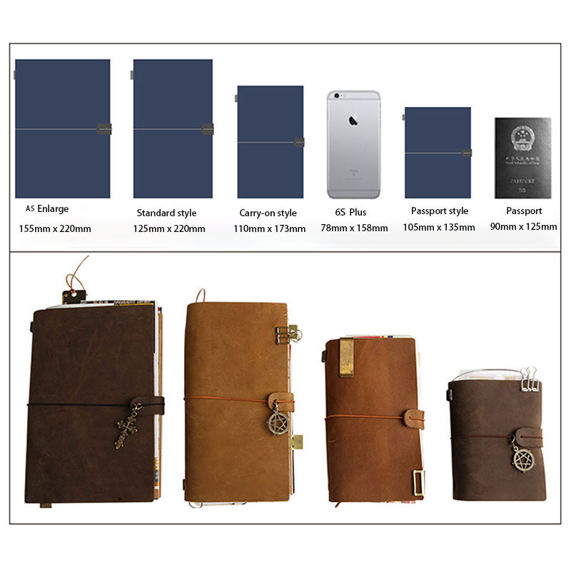معيبة الرجعية دفتر بغلاف من ال - مراجعة Vintage Leather Journal Notebook وسعره