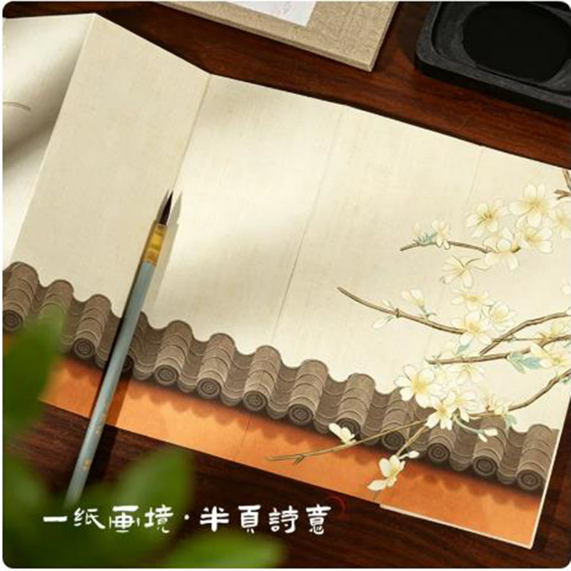 ألبوم أكورديون من ورق شوان مقا - مراجعة Chinese Calligraphy Practice Book وسعره