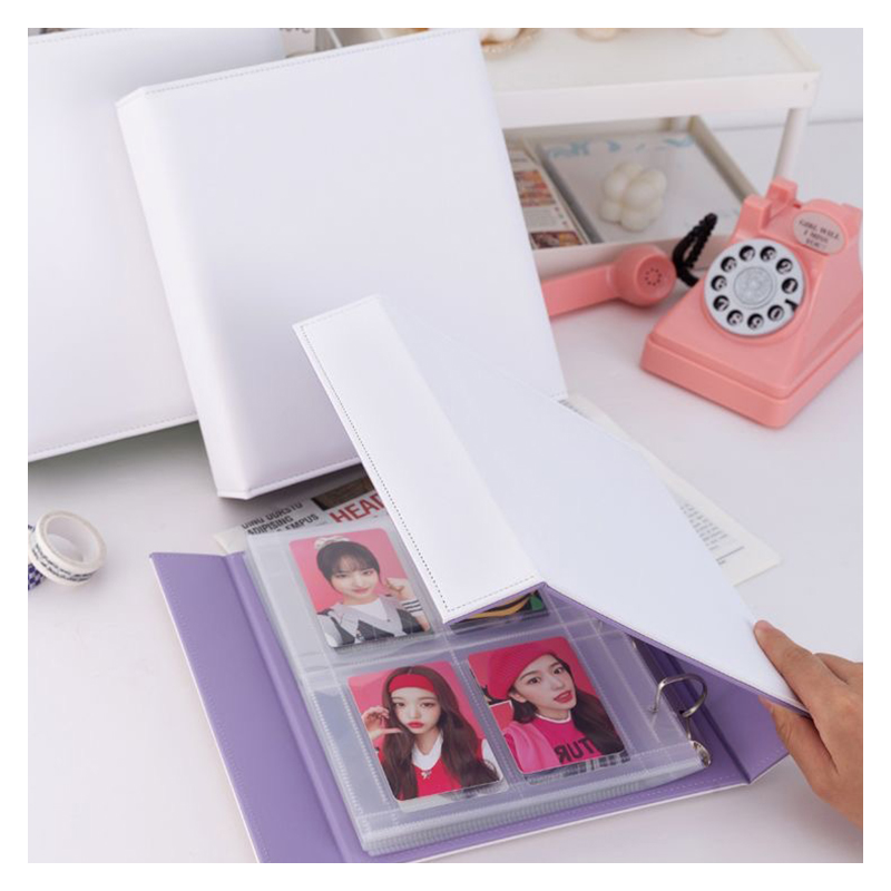 A5 الموثق Photocards المغناطيس - مراجعة Kpop Photo Card Binder 3 Inch وسعره