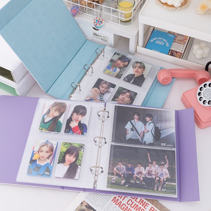 A5 الموثق Photocards المغناطيس - مراجعة Kpop Photo Card Binder 3 Inch وسعره