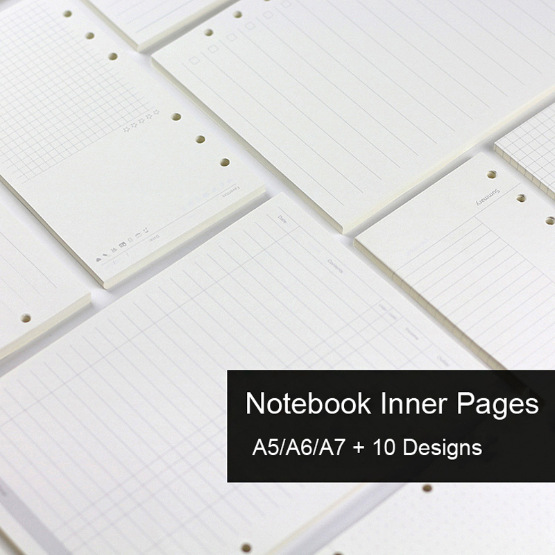 A5 A6A7 45 ورقة دفتر أوراق فضف - مراجعة A5 Spiral Dotted Grid Notebook وسعره