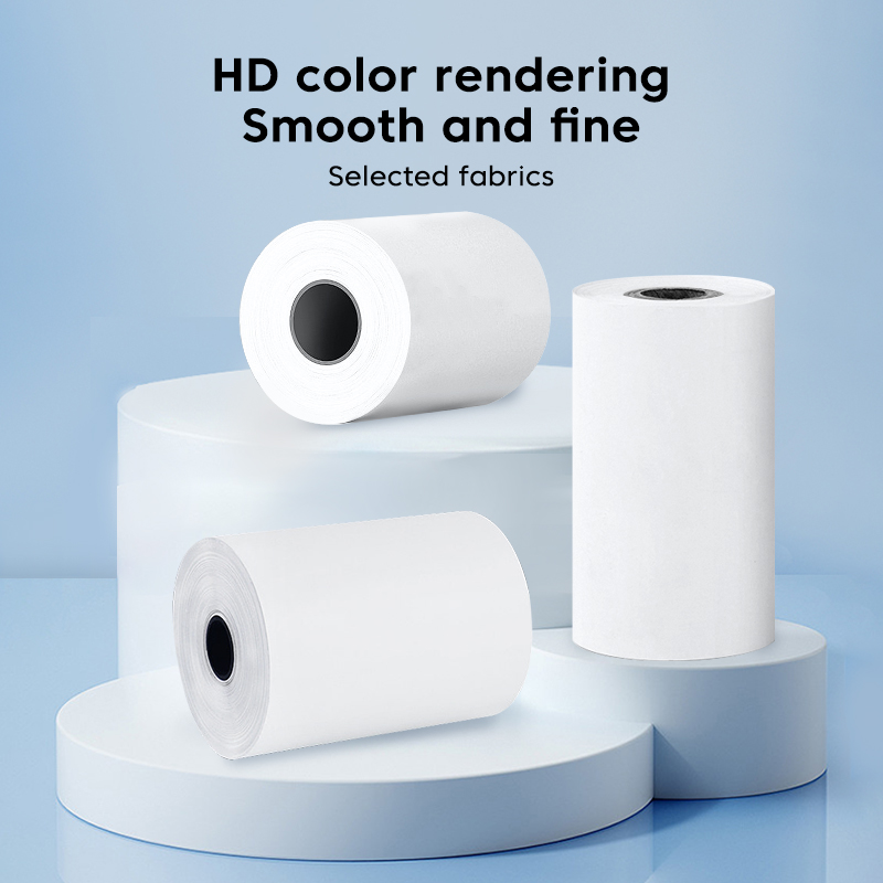 لفائف الورق الحراري ذاتية اللص - مراجعة Mini Pocket Thermal Printer Paper Roll وسعره