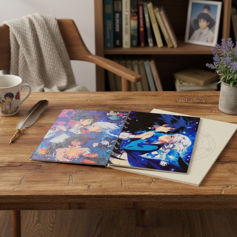 دفتر أكريليك A5A7 بتصميم إبداع - مراجعة Stationery Books وسعره