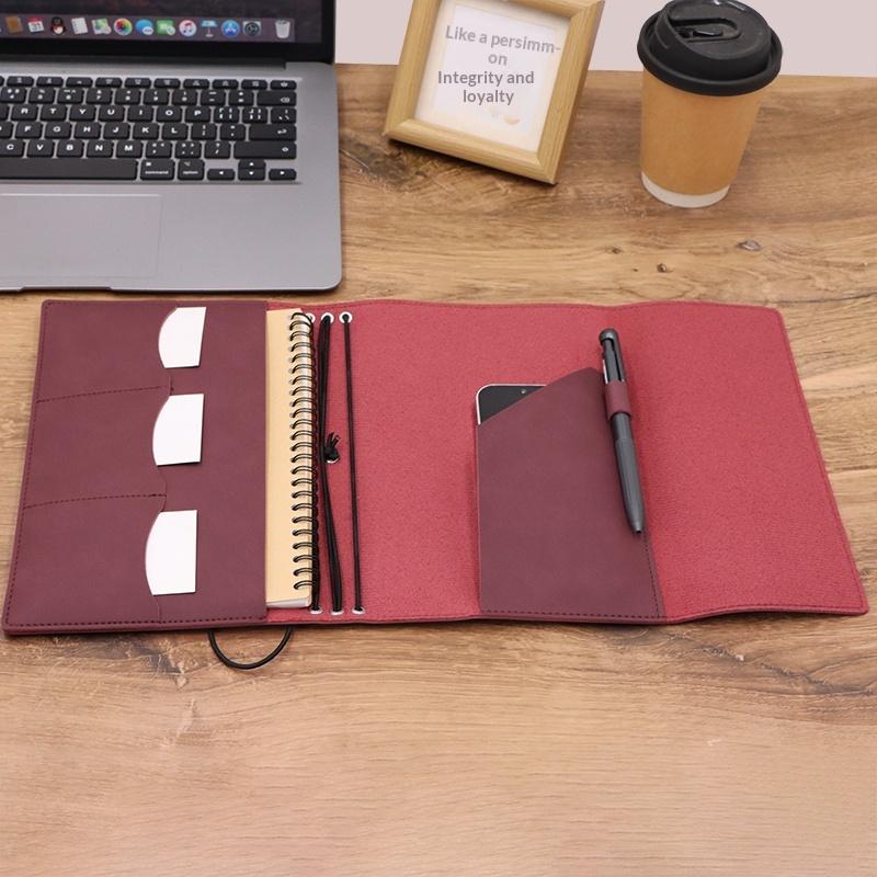 دفتر ملاحظات قابل لإعادة التعب - مراجعة Vintage Leather Journal Notebook وسعره
