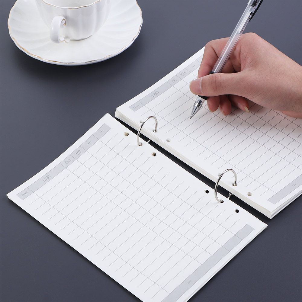 دفتر تخطيط يومي شبكي، قائمة مه - مراجعة A5 Spiral Dotted Grid Notebook وسعره