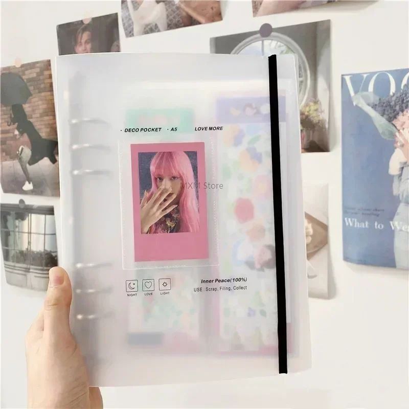 A5 الموثق Photocards حامل Kpop - مراجعة Kpop Photo Card Binder 3 Inch وسعره