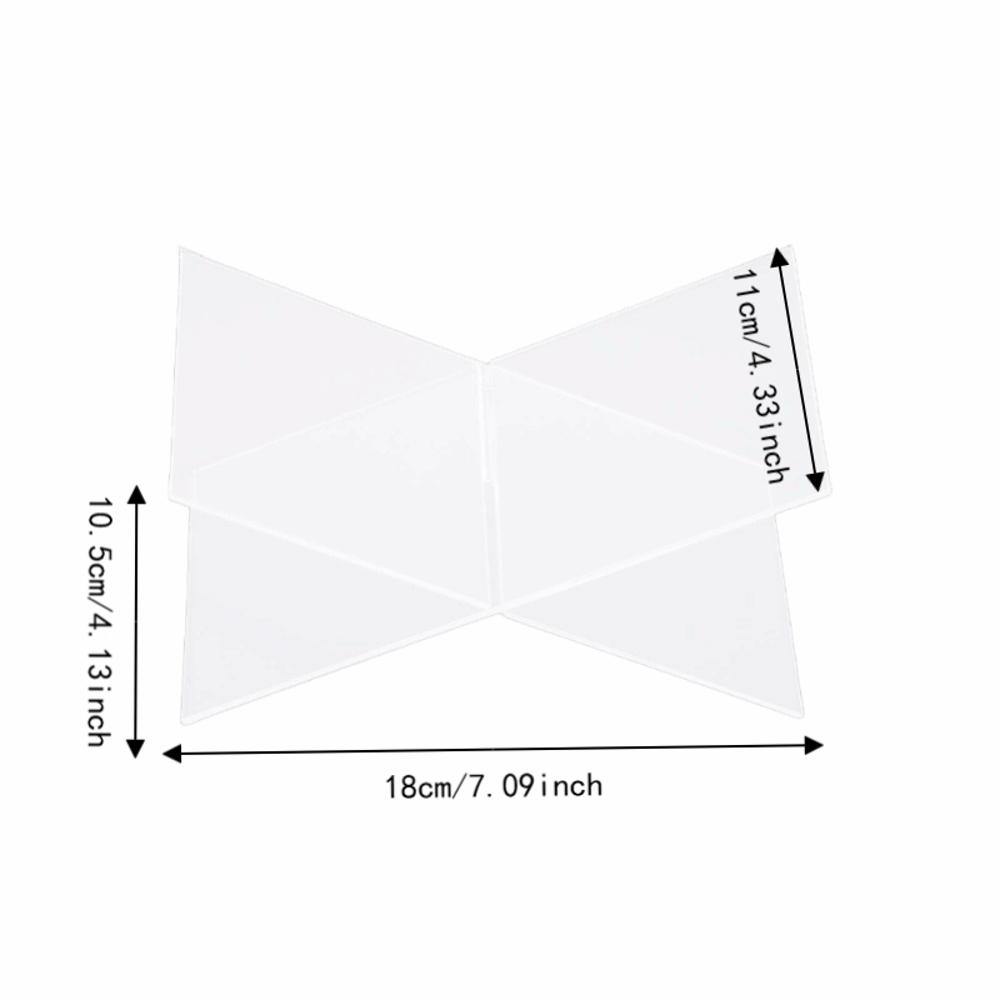 حامل كتب أكريليك بتصميم على شك - مراجعة Clear Acrylic Book Stand Holder وسعره