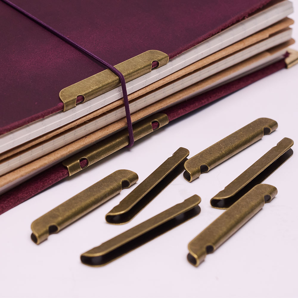 غطاء دفتر ملاحظات جلدي مع حماي - مراجعة Vintage Leather Journal Notebook وسعره